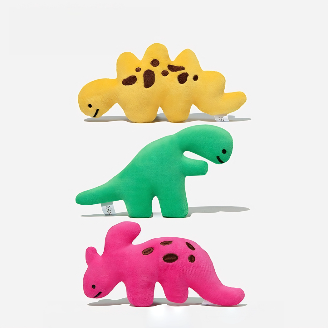 Colorful Plush Dinosaur Toys