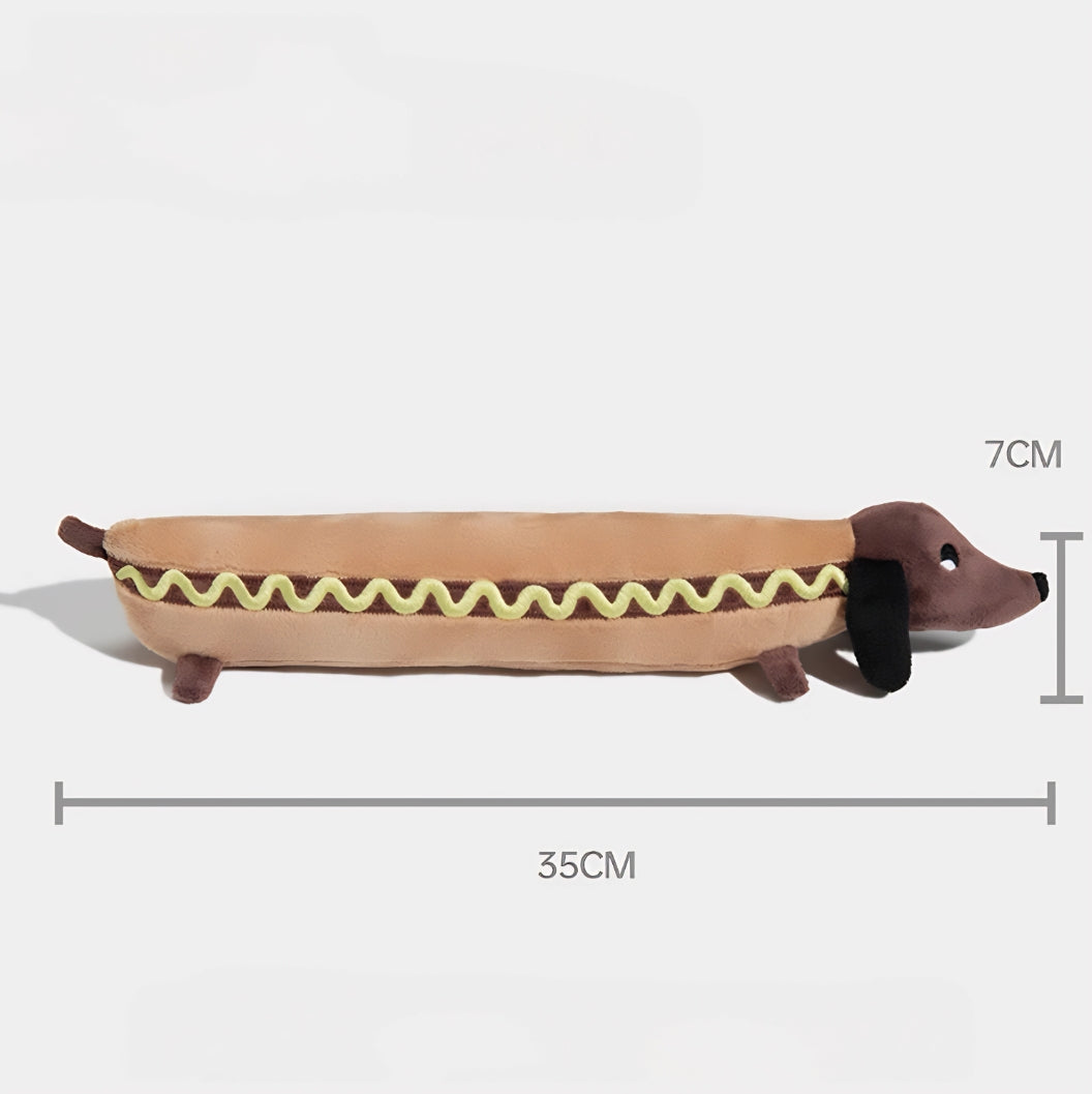 Sausage Dog Chewy Plush Toy