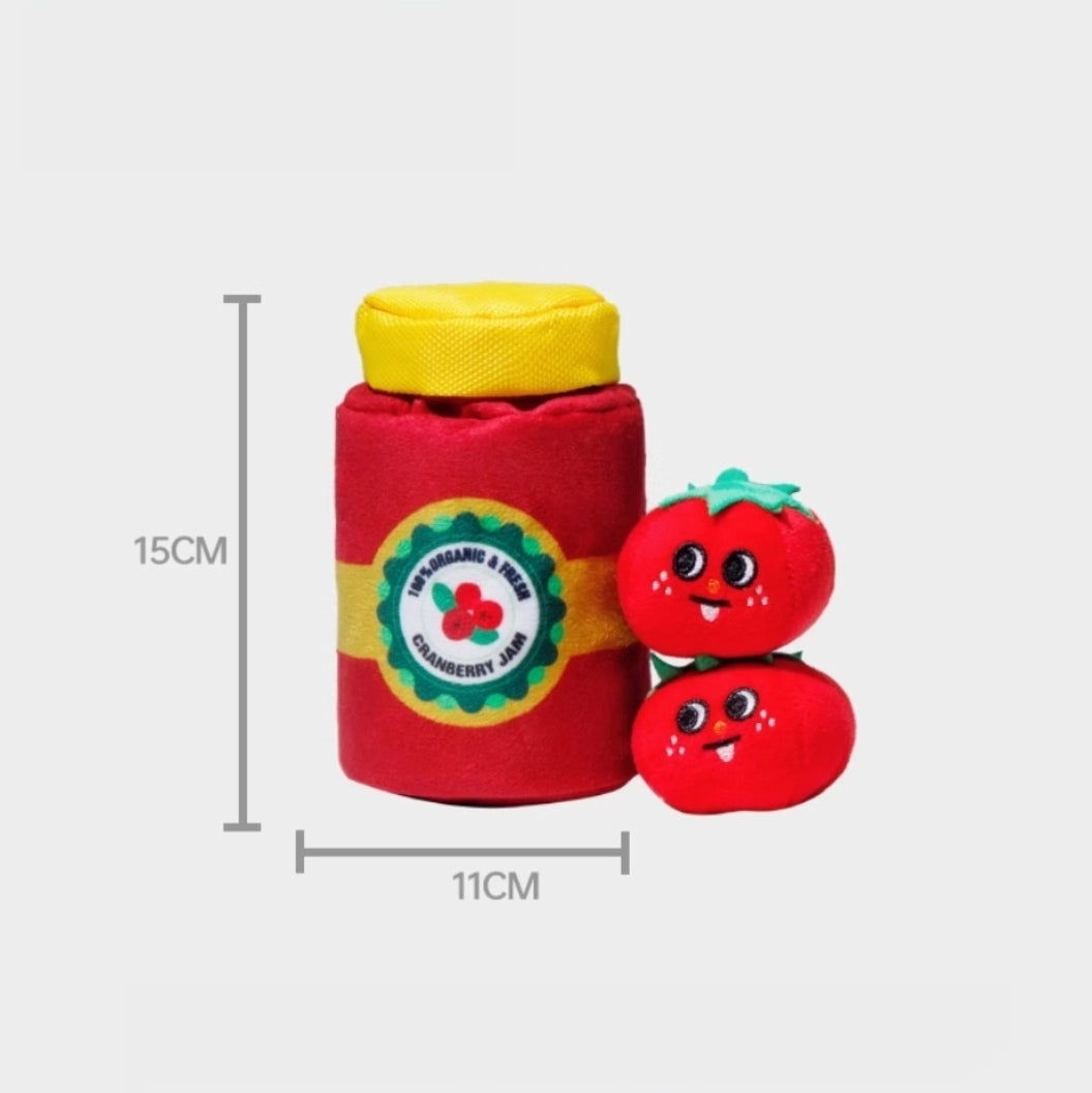 Peanut Butter, Pickles and Tomato Snuffle Toys