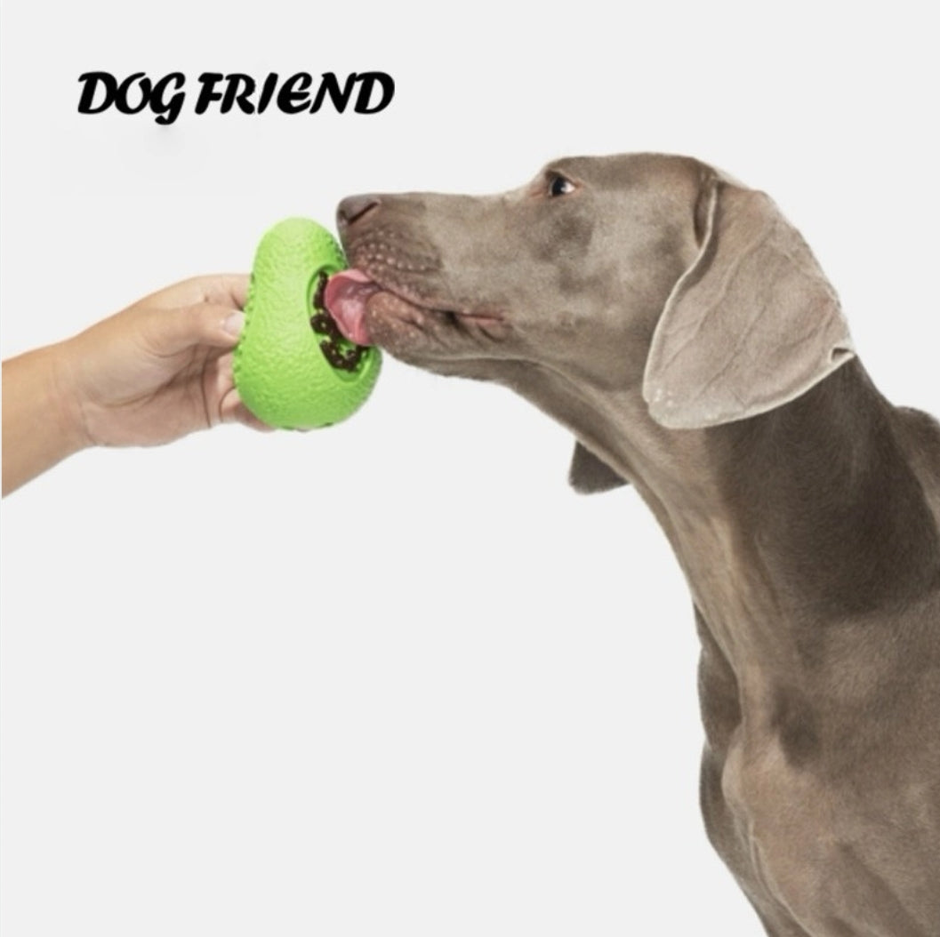 Avocado Food Dispensing Enrichment Toy