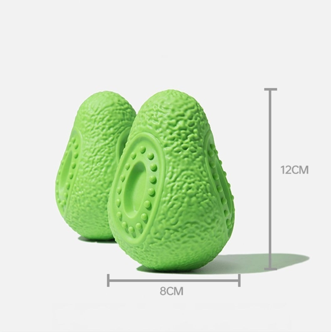 Avocado Food Dispensing Enrichment Toy