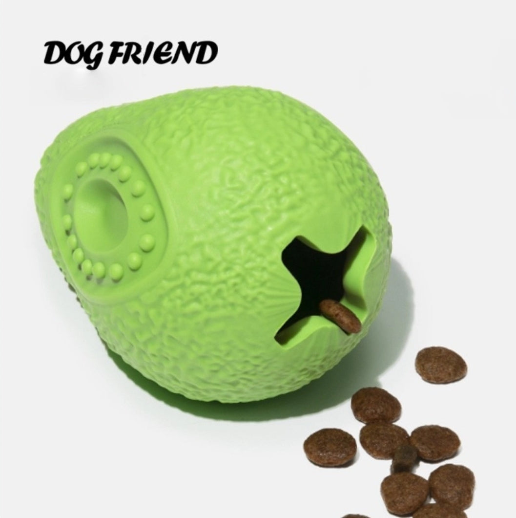 Avocado Food Dispensing Enrichment Toy