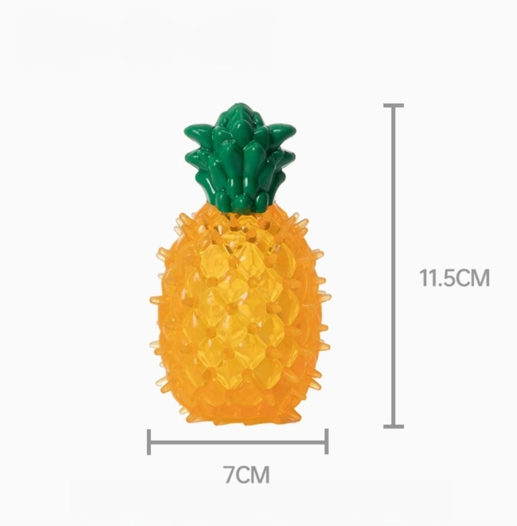 Chewy Squeaky Fruit Dog Toys