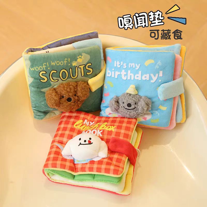 Snuffle Book Interactive Dog Feeder