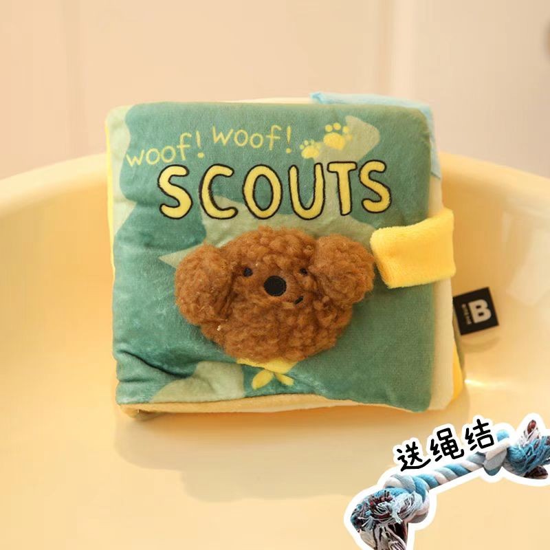 Snuffle Book Interactive Dog Feeder