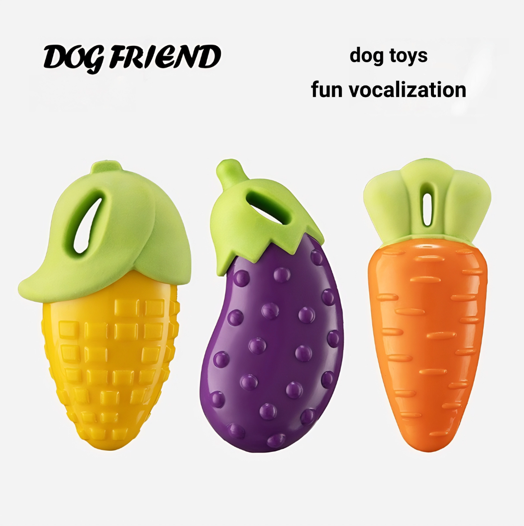 Vegetable Squeaky Toy