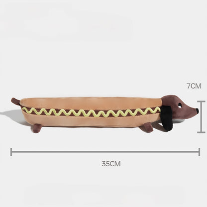 Sausage Dog Chewy Plush Toy