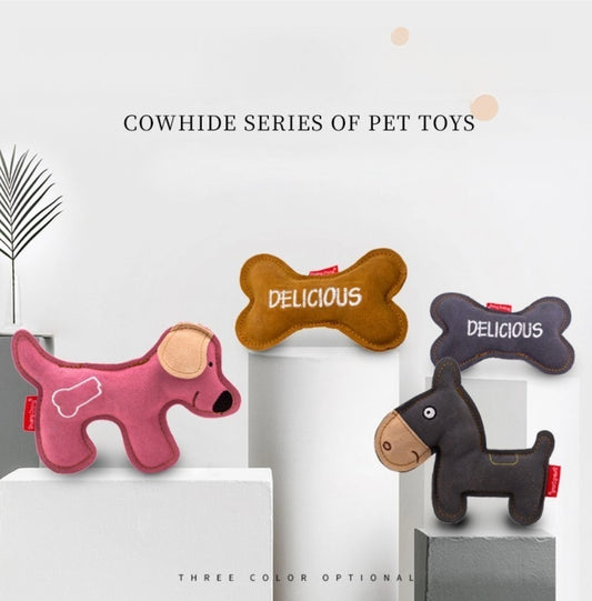 Cowhide Series Pet Toys